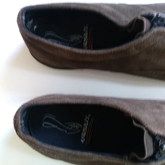 Aerosoles Suede Leather Zip Up Loafers 8B Chocolate Brown - Picture 11 of 15